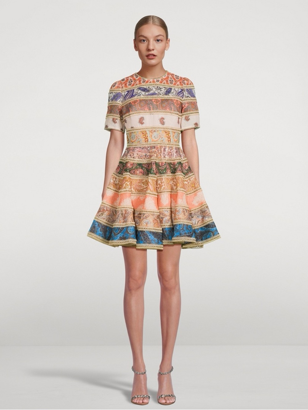 Zimmermann devi spliced mini dress
